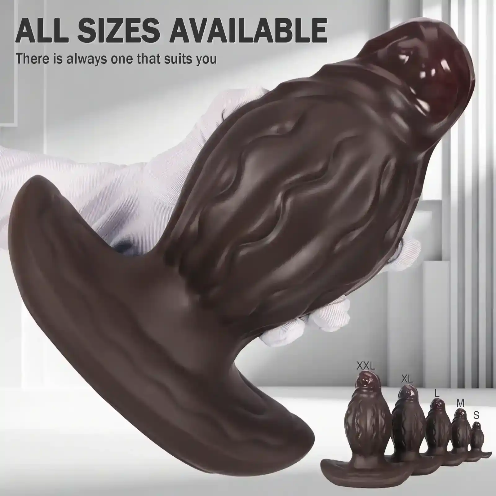 sextoy anal masculin en silicone