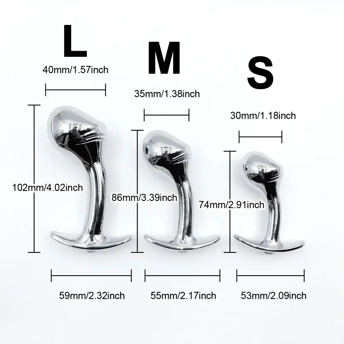 sextoy anal metal forme ancre