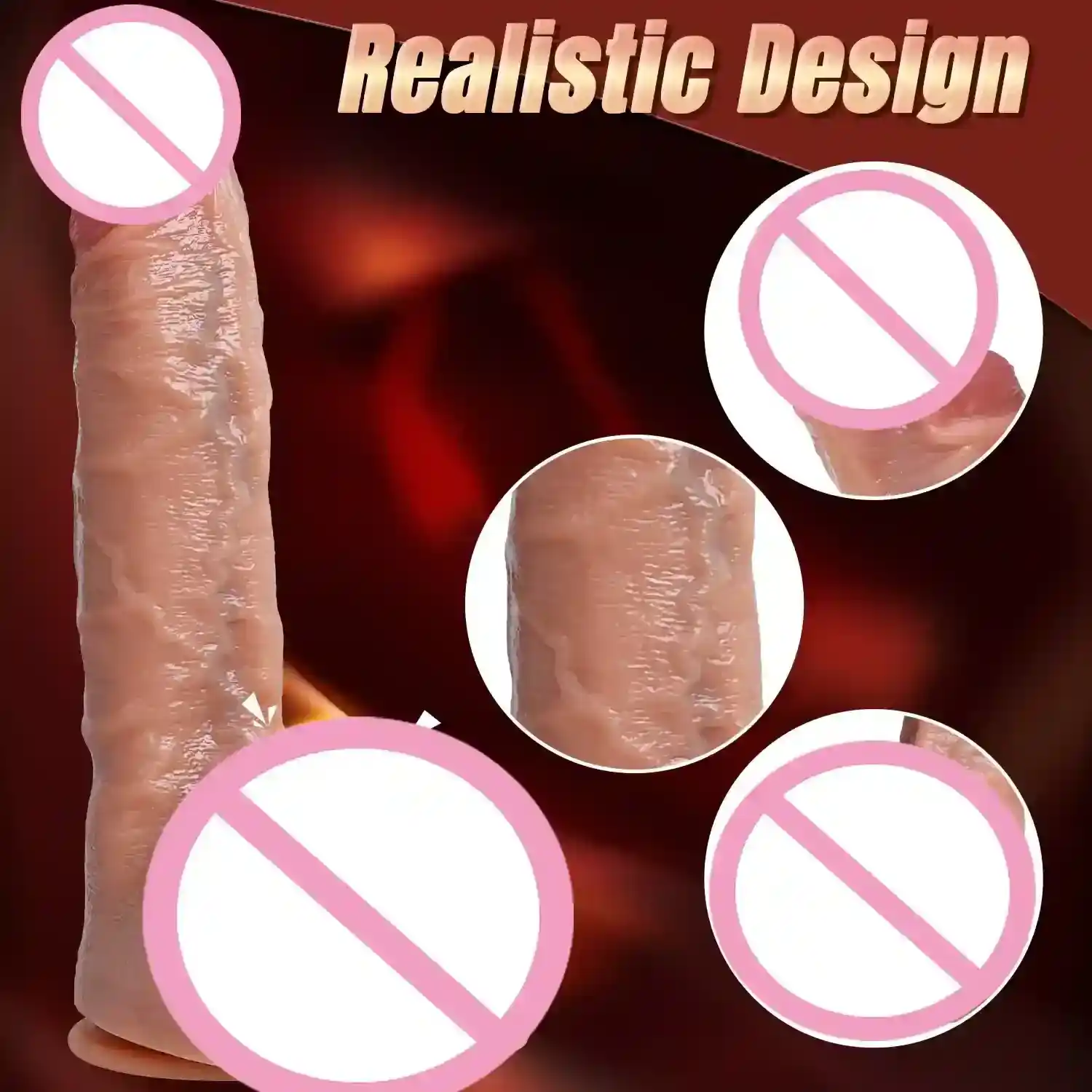 sextoy anal realiste avec ventouse