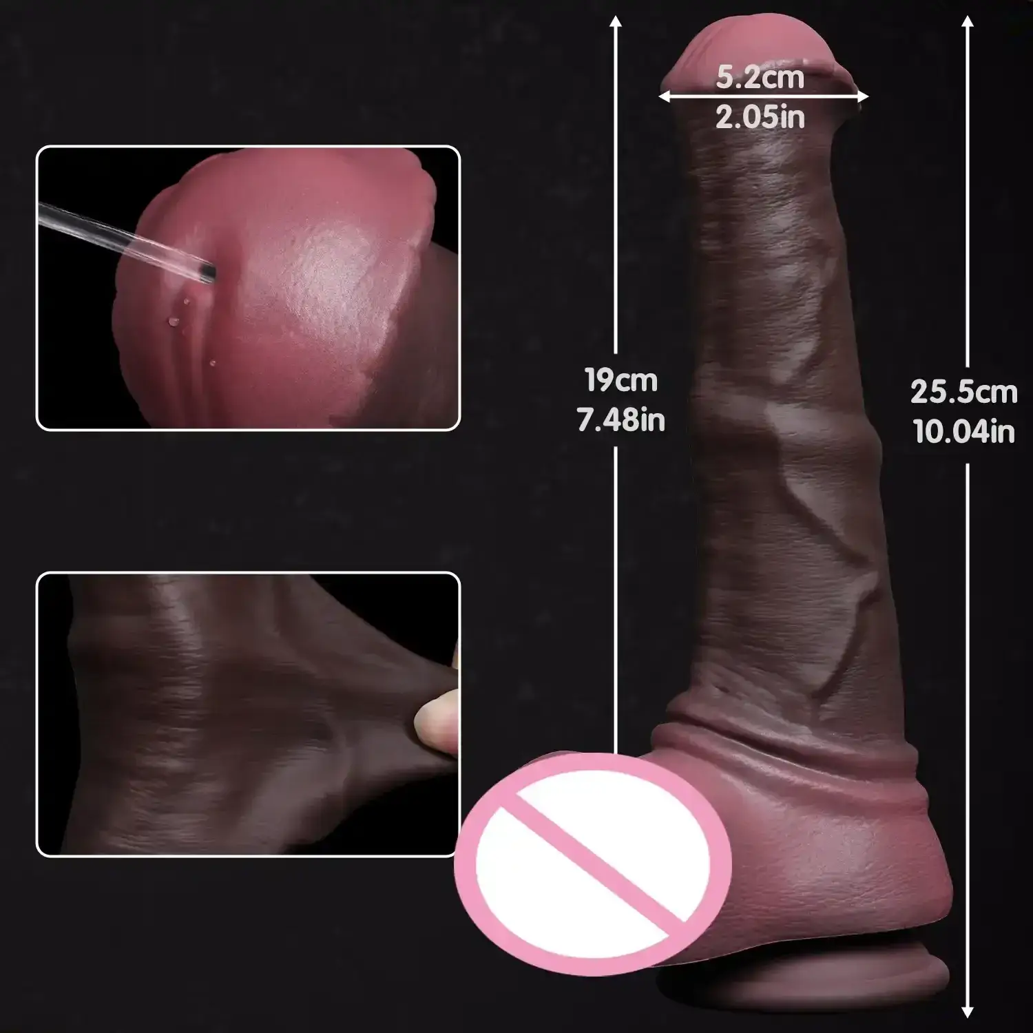 sextoy anal realiste en silicone