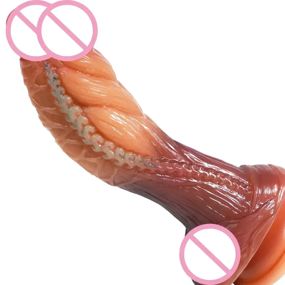 sextoy anal realiste en silicone souple