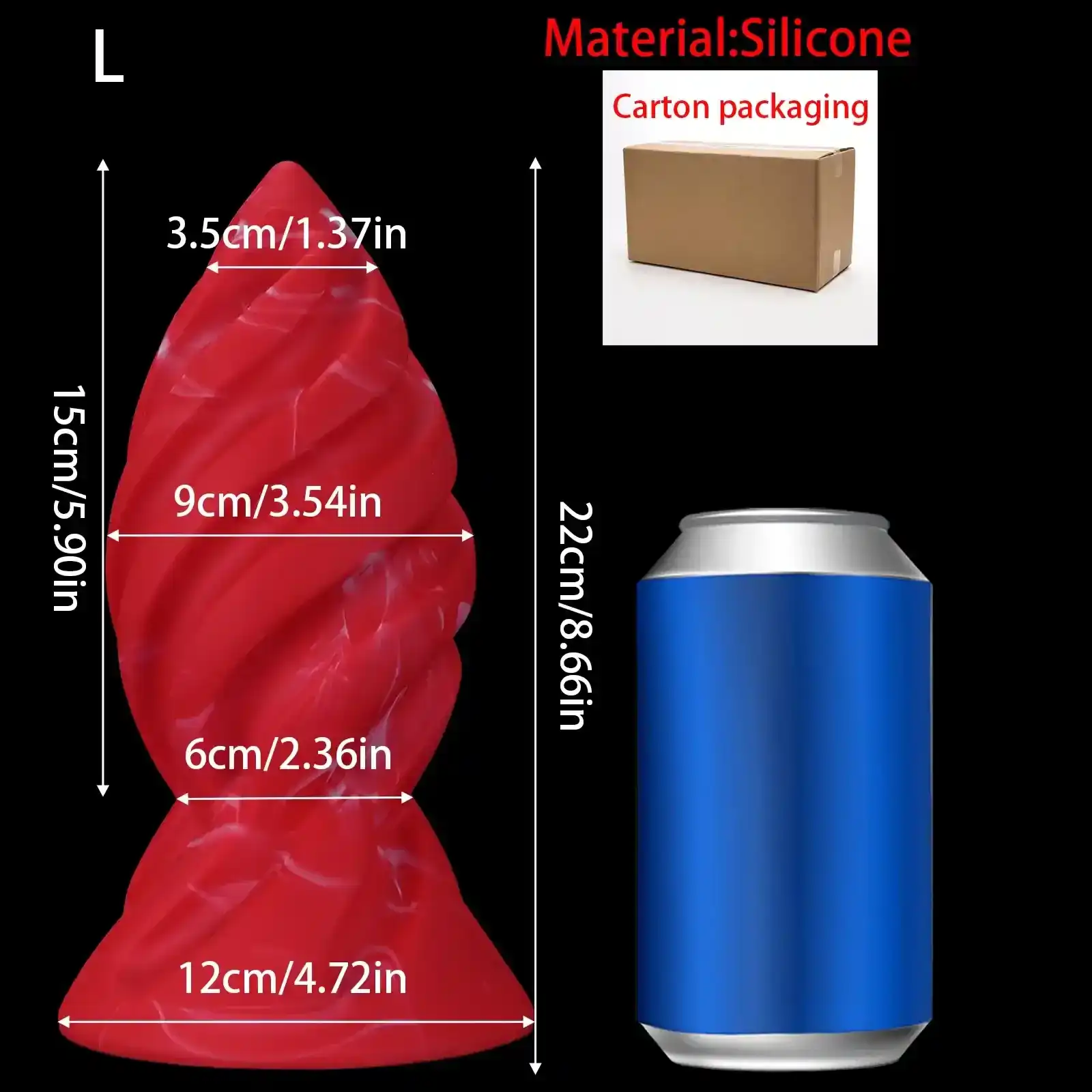 sextoy anal silicone medical progressif