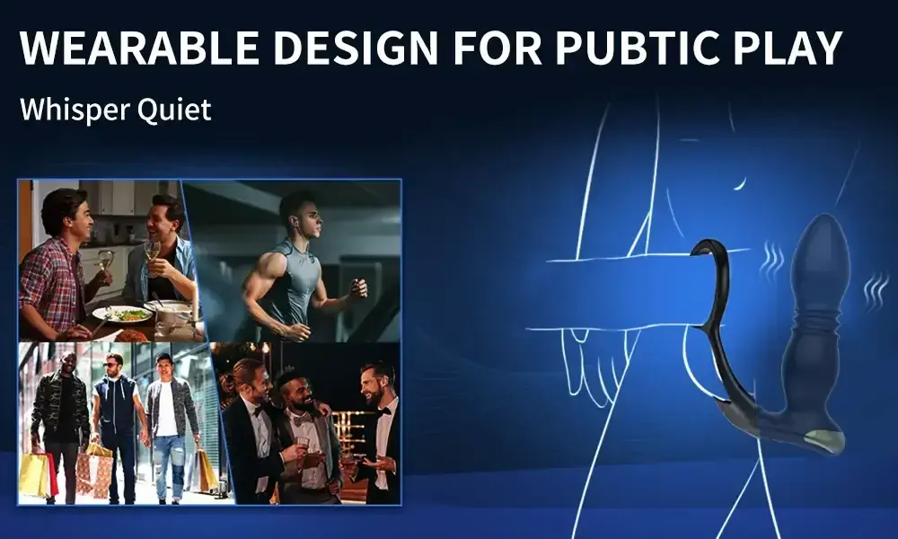 sextoy anal telescopique vibrant homme