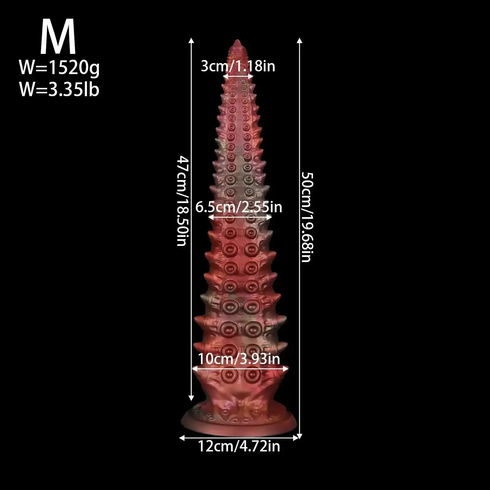 sextoy anal tentacules extra large réaliste