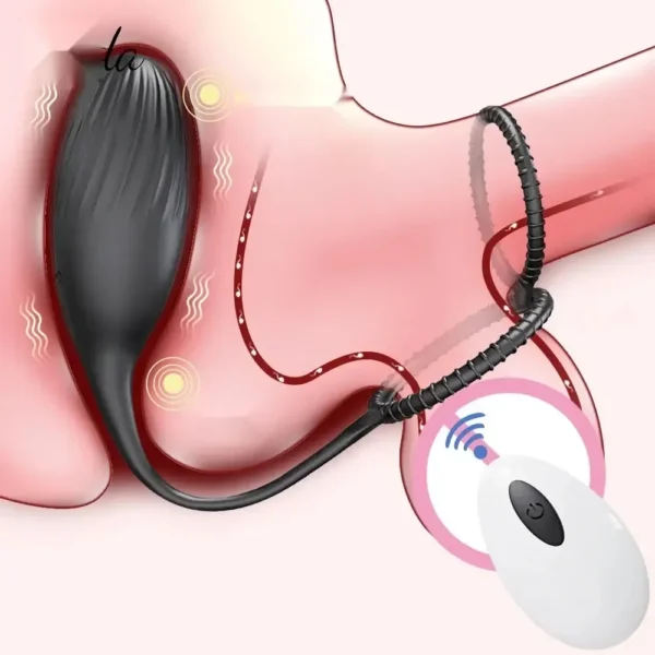 sextoy anal vibrant avec 12 modes