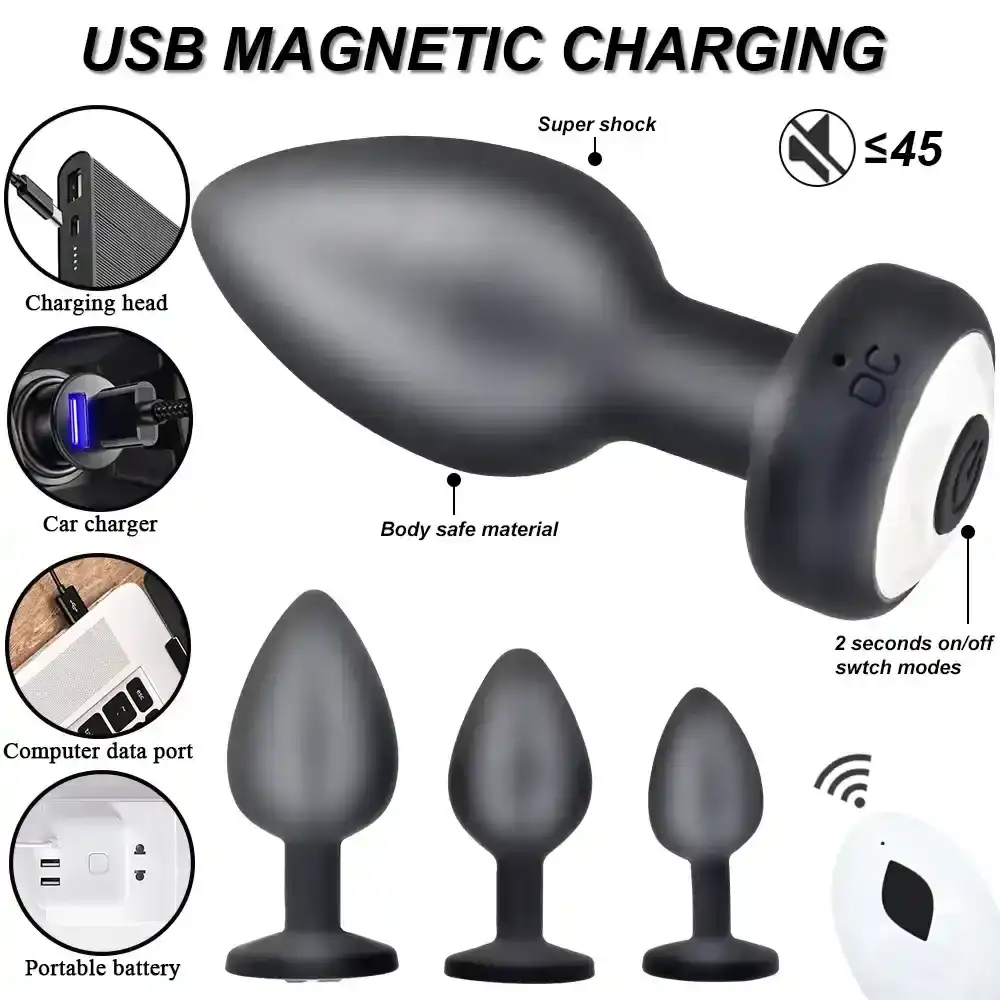 sextoy anal vibrant avec telecommande 1