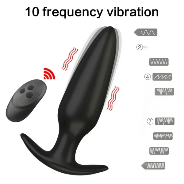 sextoy anal vibrant tailles différentes silicone