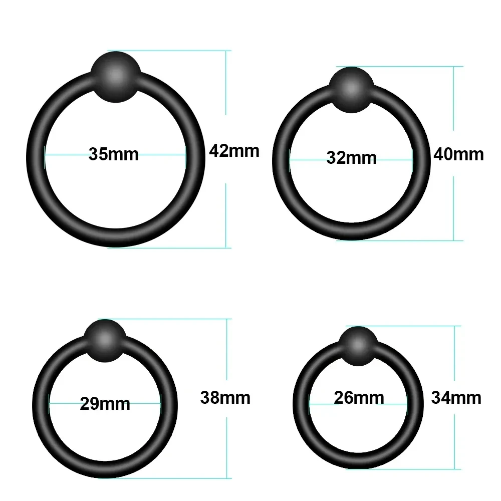 sextoy anneau penien silicone confortable
