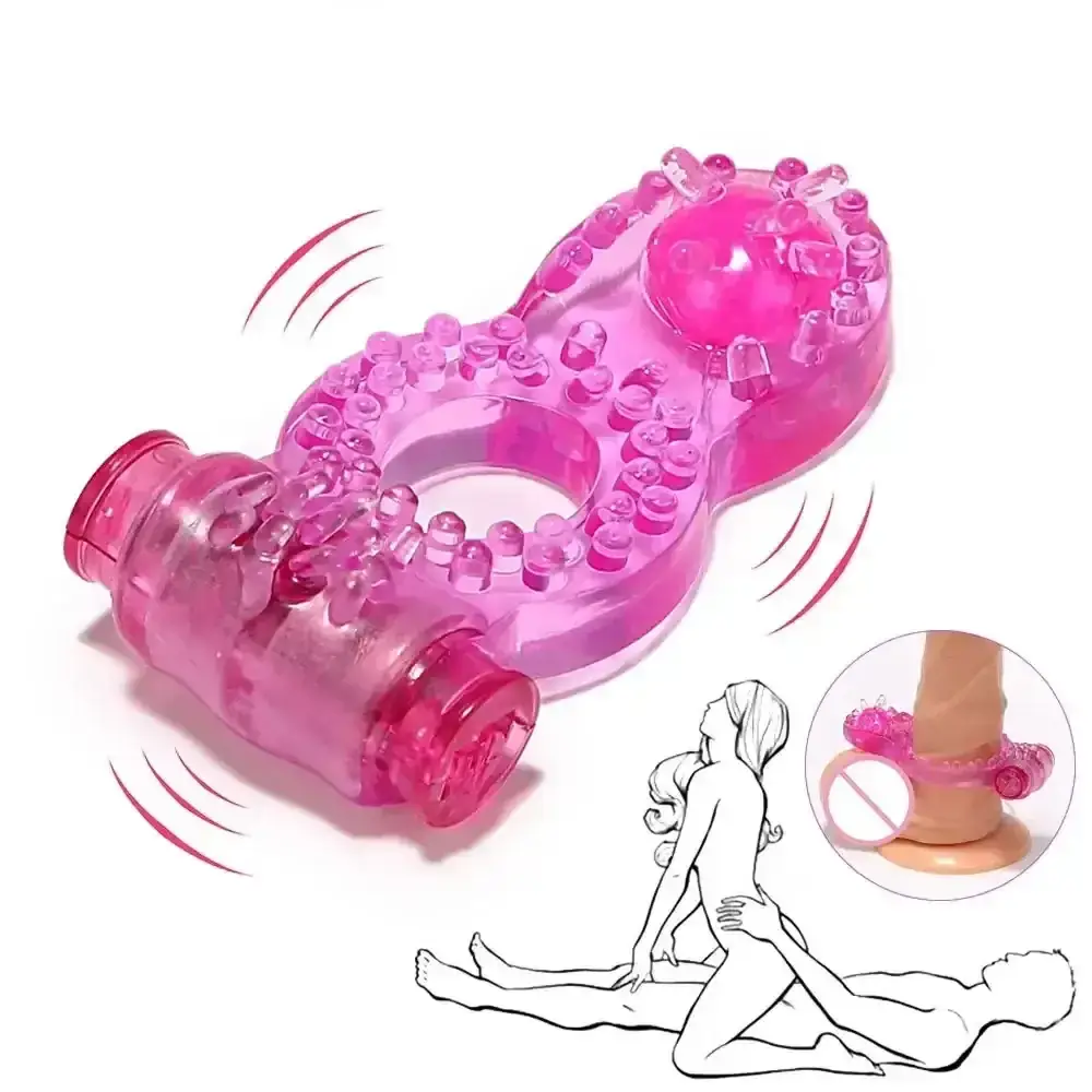 sextoy anneau vibrant double stimulation