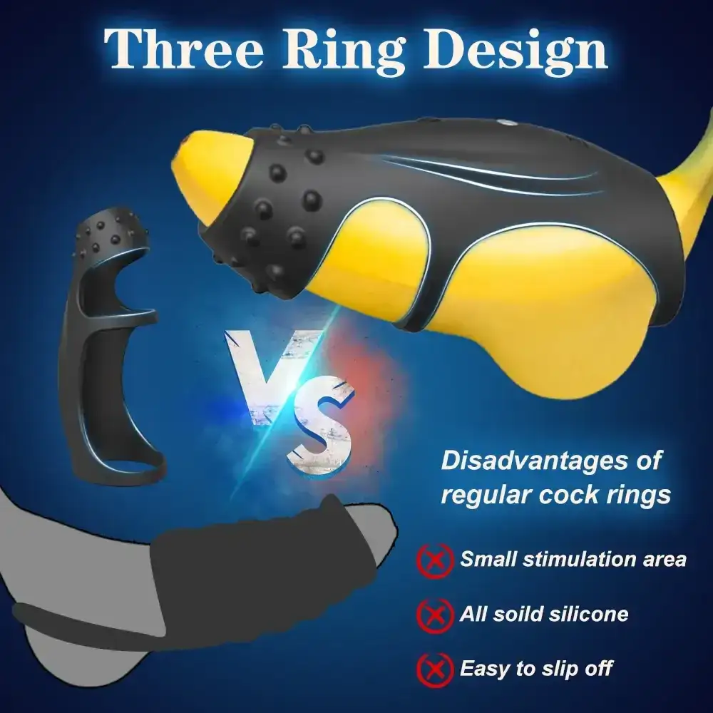 sextoy anneau vibrant silicone medical