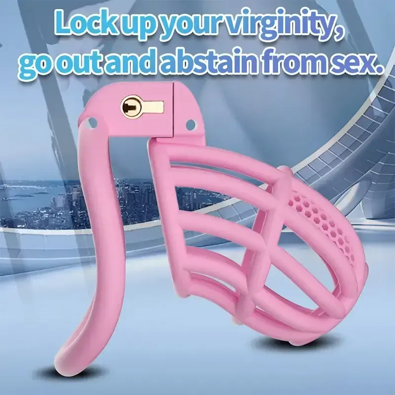 sextoy chastete masculine abs noir