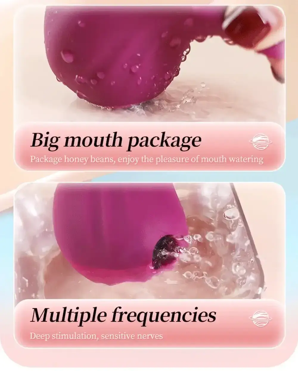 sextoy clitoridien silicone doux vibrant