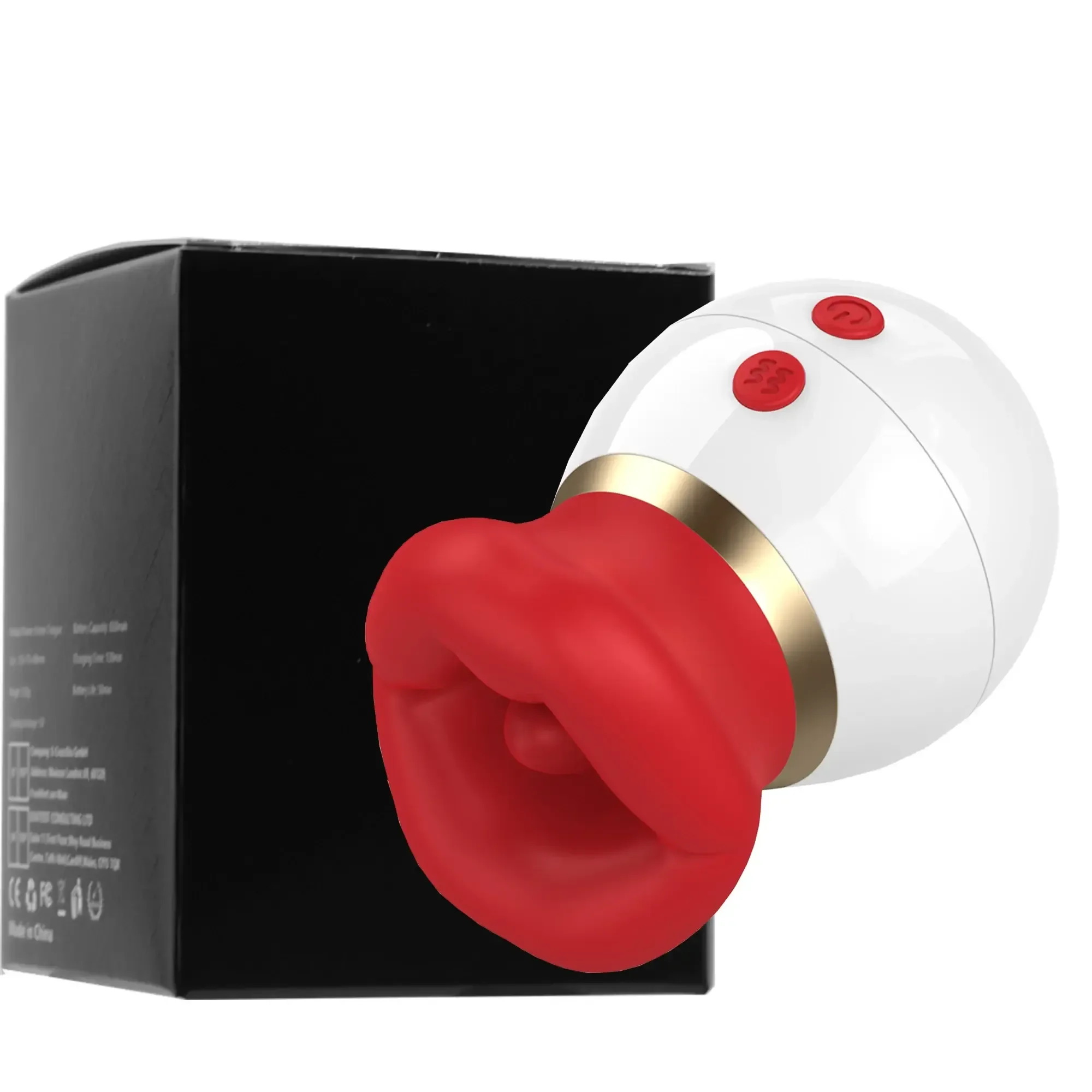 sextoy clitoridien silicone langue rotative