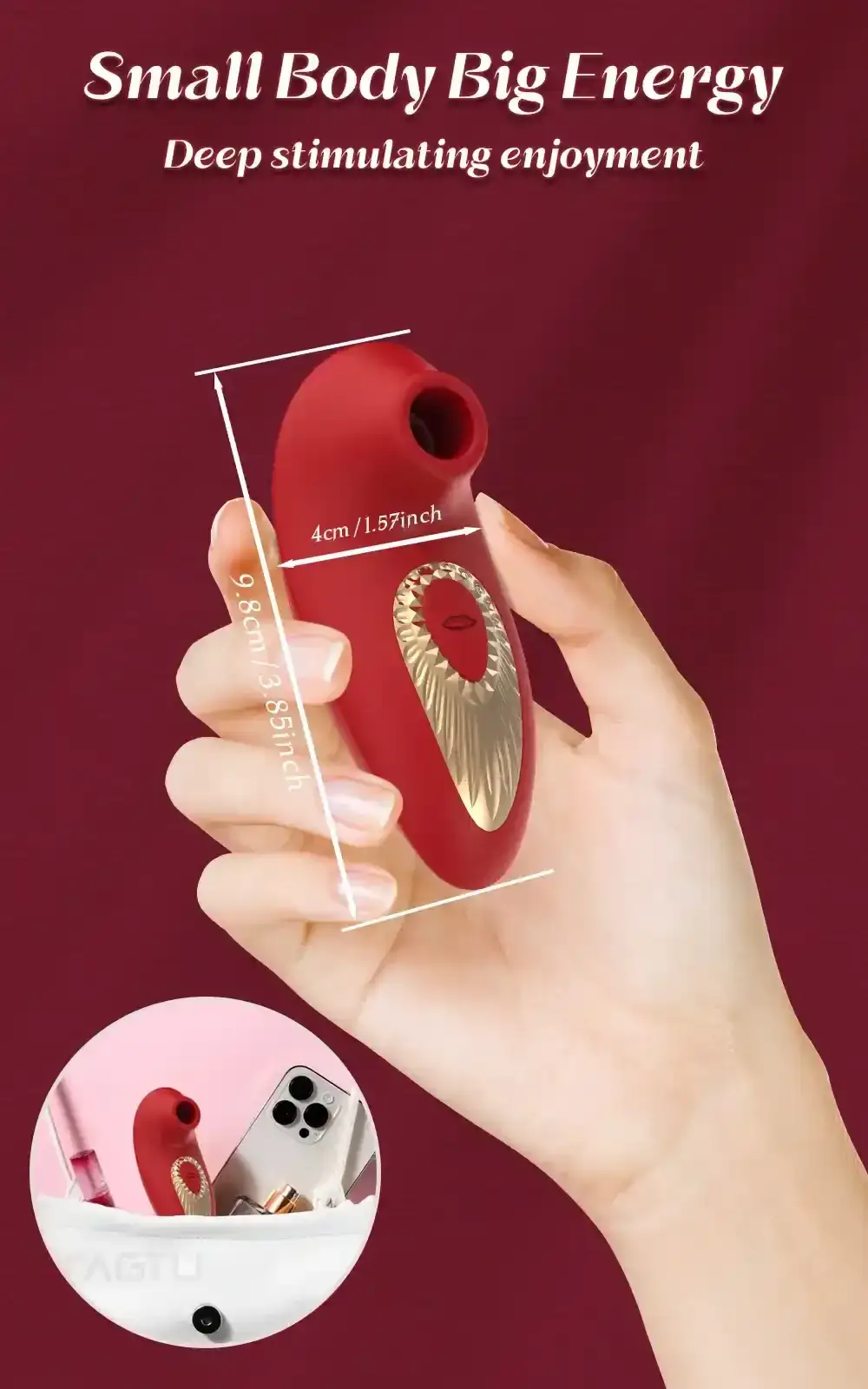 sextoy clitoridien stimulation par succion