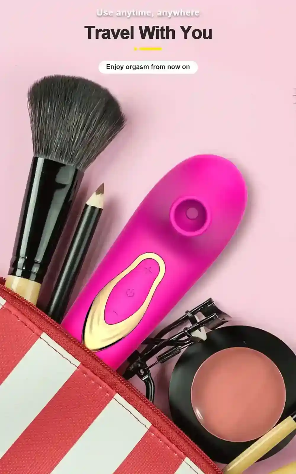 sextoy clitoridien vibrant en silicone souple