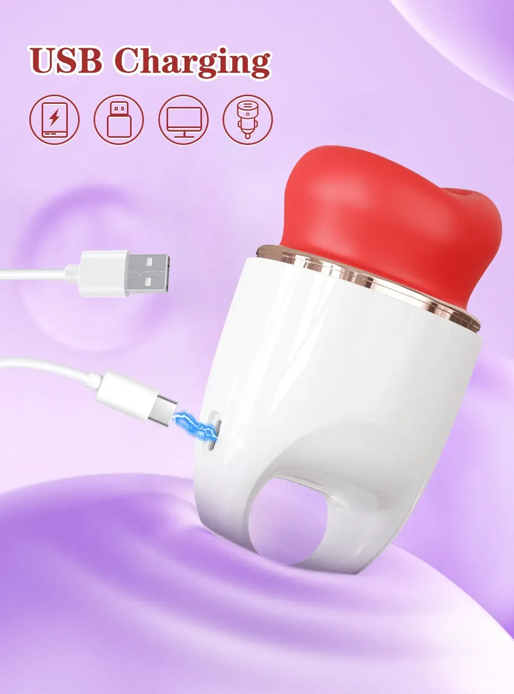 sextoy clitoridien vibrant silicone rechargeable