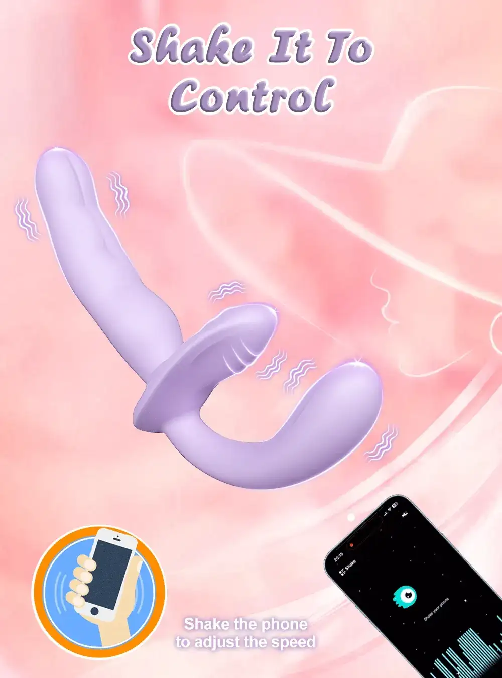 sextoy en silicone double stimulation