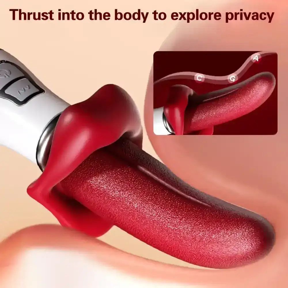 sextoy feminin vibrant point g langue