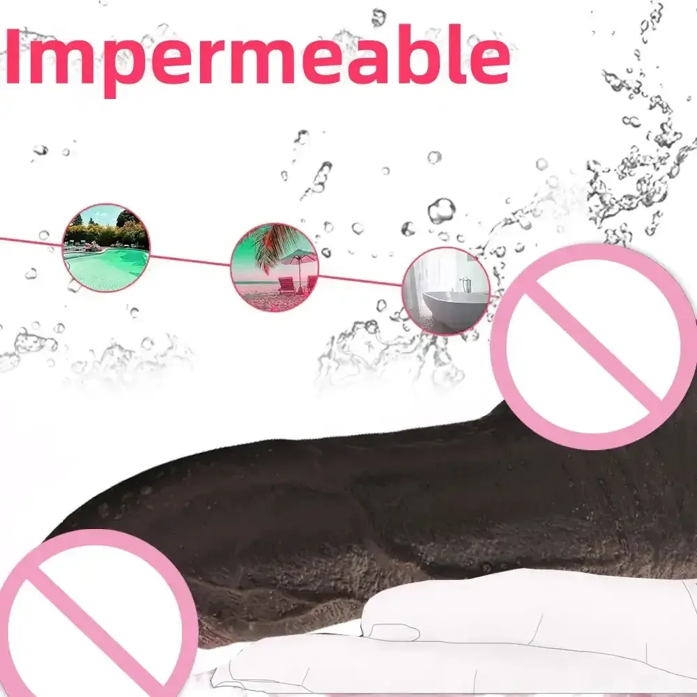 sextoy gode peau realiste impermeable