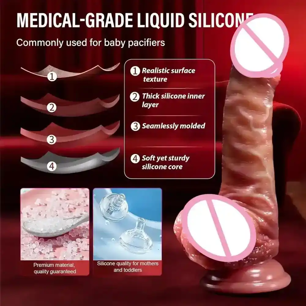 sextoy gode réaliste pour stimulation vaginale