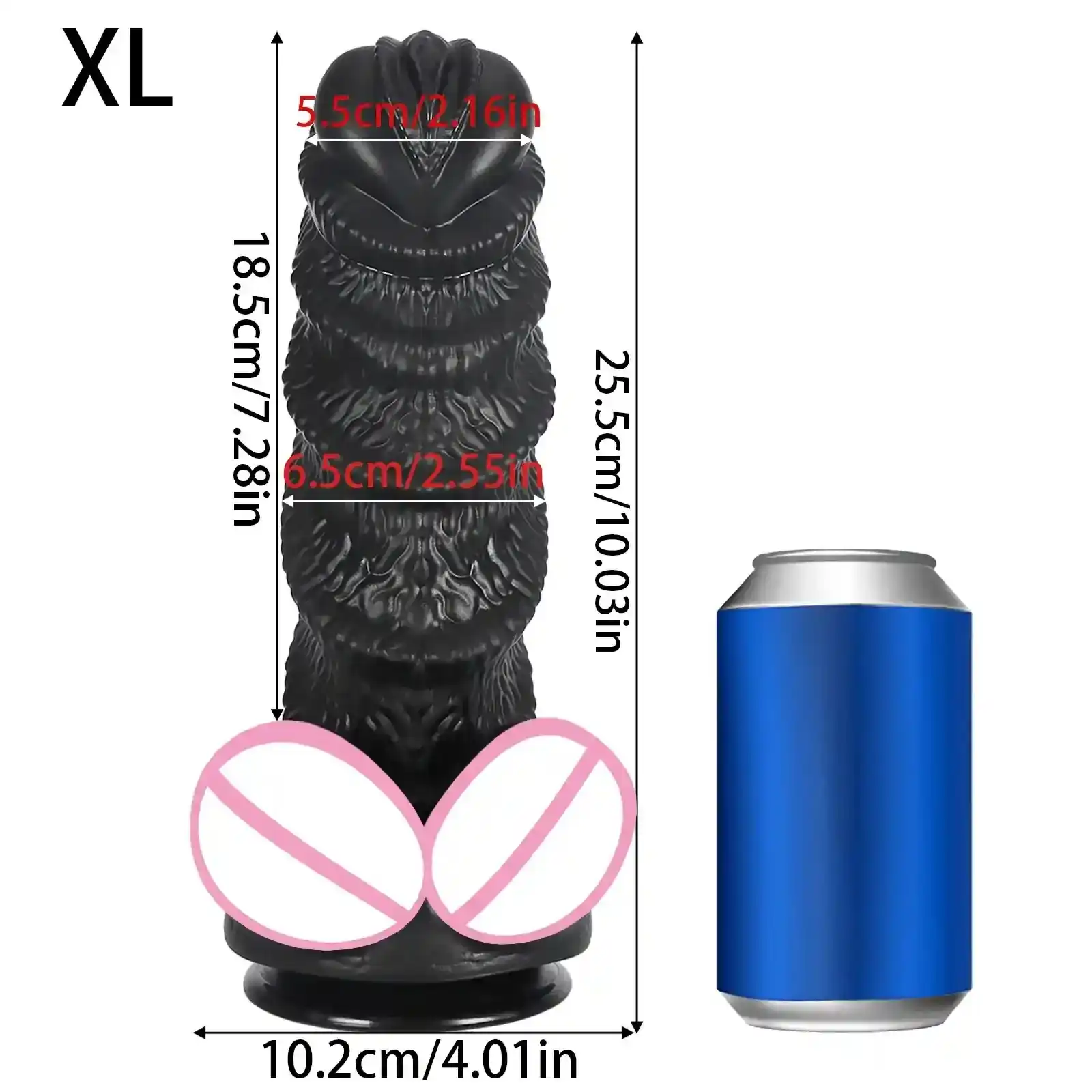 sextoy gode réaliste rouge vibrant