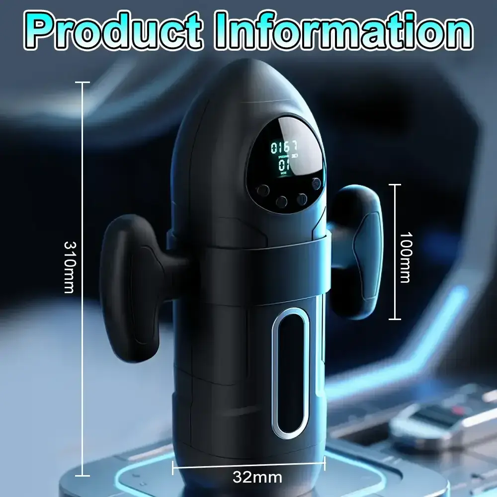 sextoy homme ecran lcd vibrant