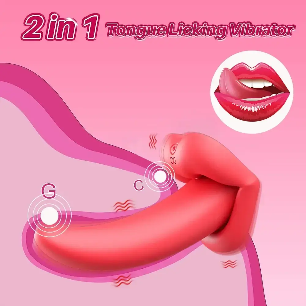 sextoy langue en silicone pour femme
