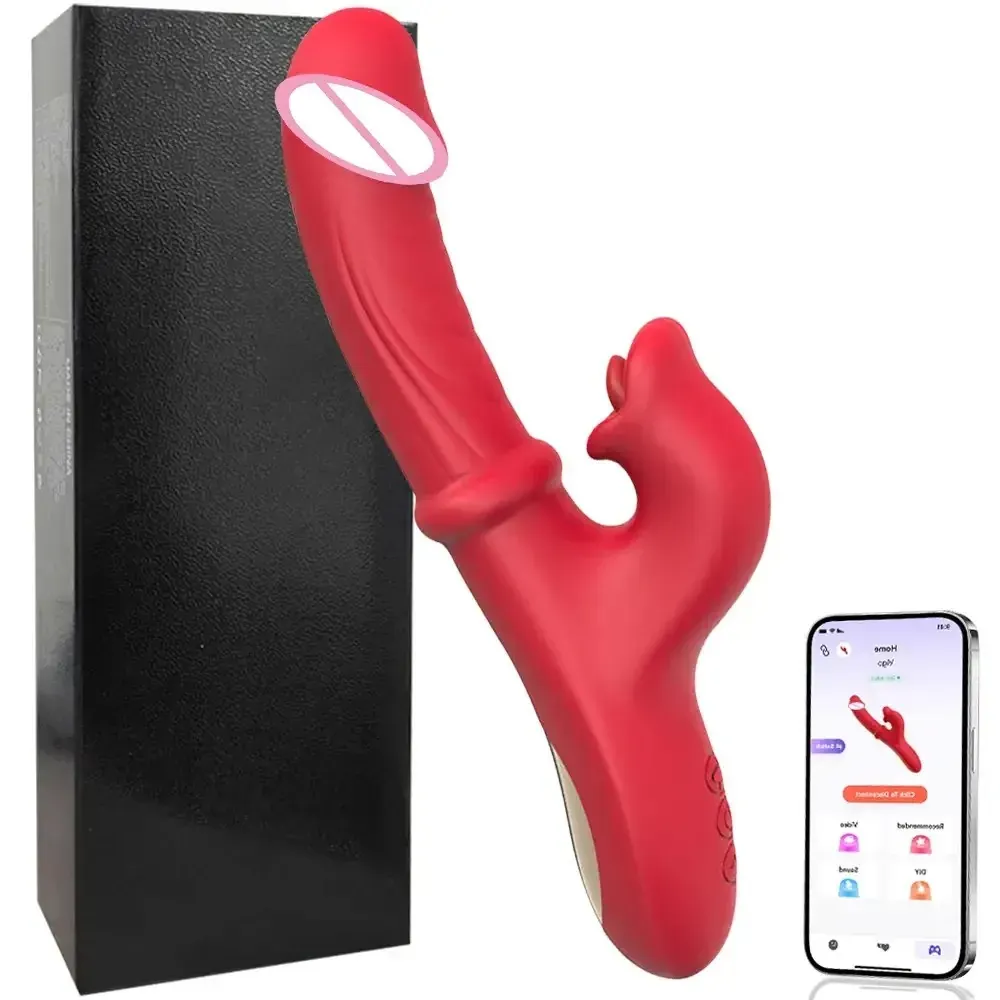 sextoy langue silicone avec action réaliste 1