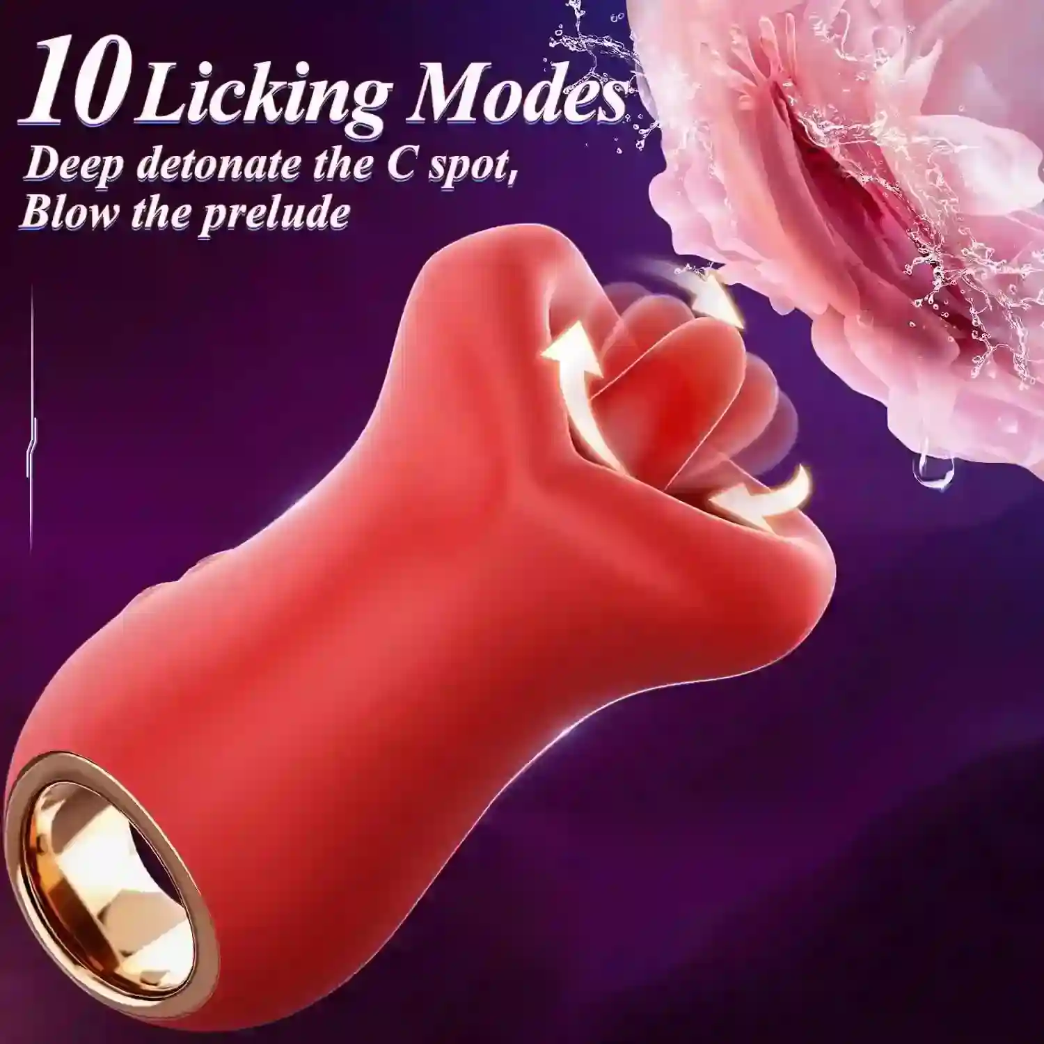 sextoy langue vibrante pour clitoris