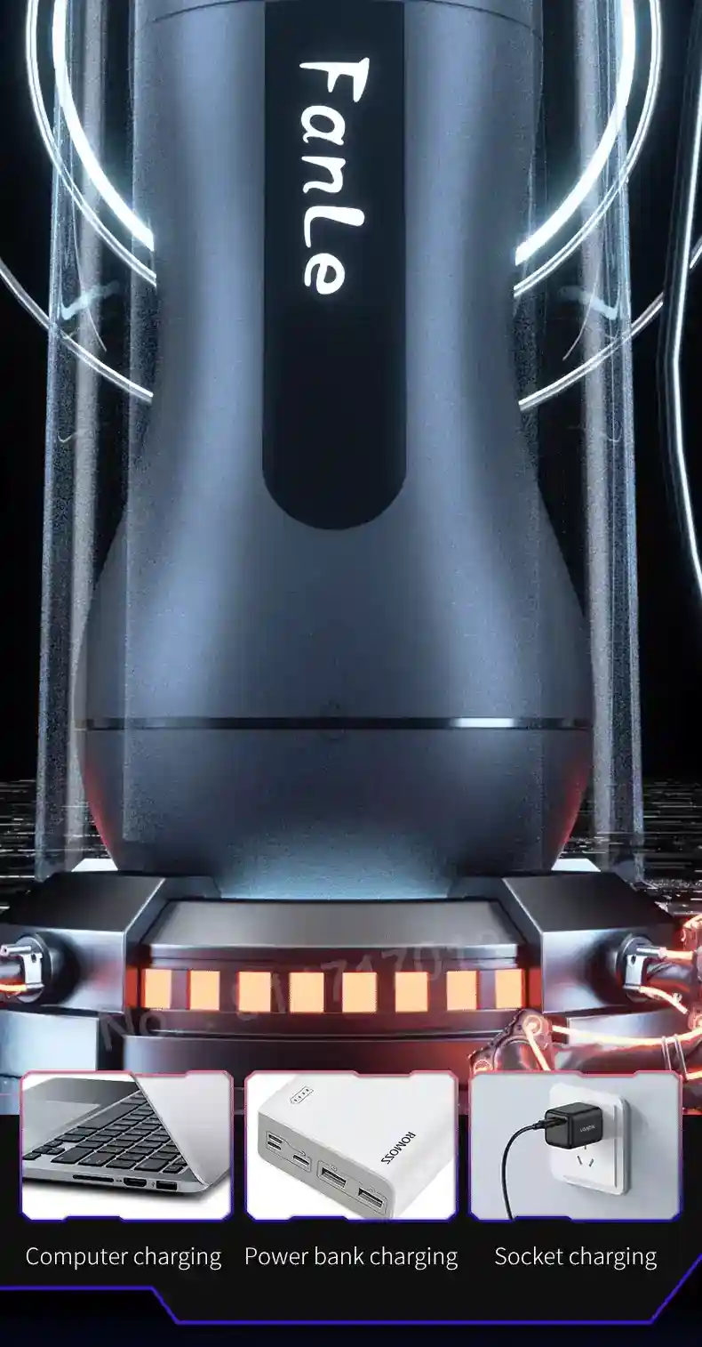 sextoy masculin connecte et chauffant avec app