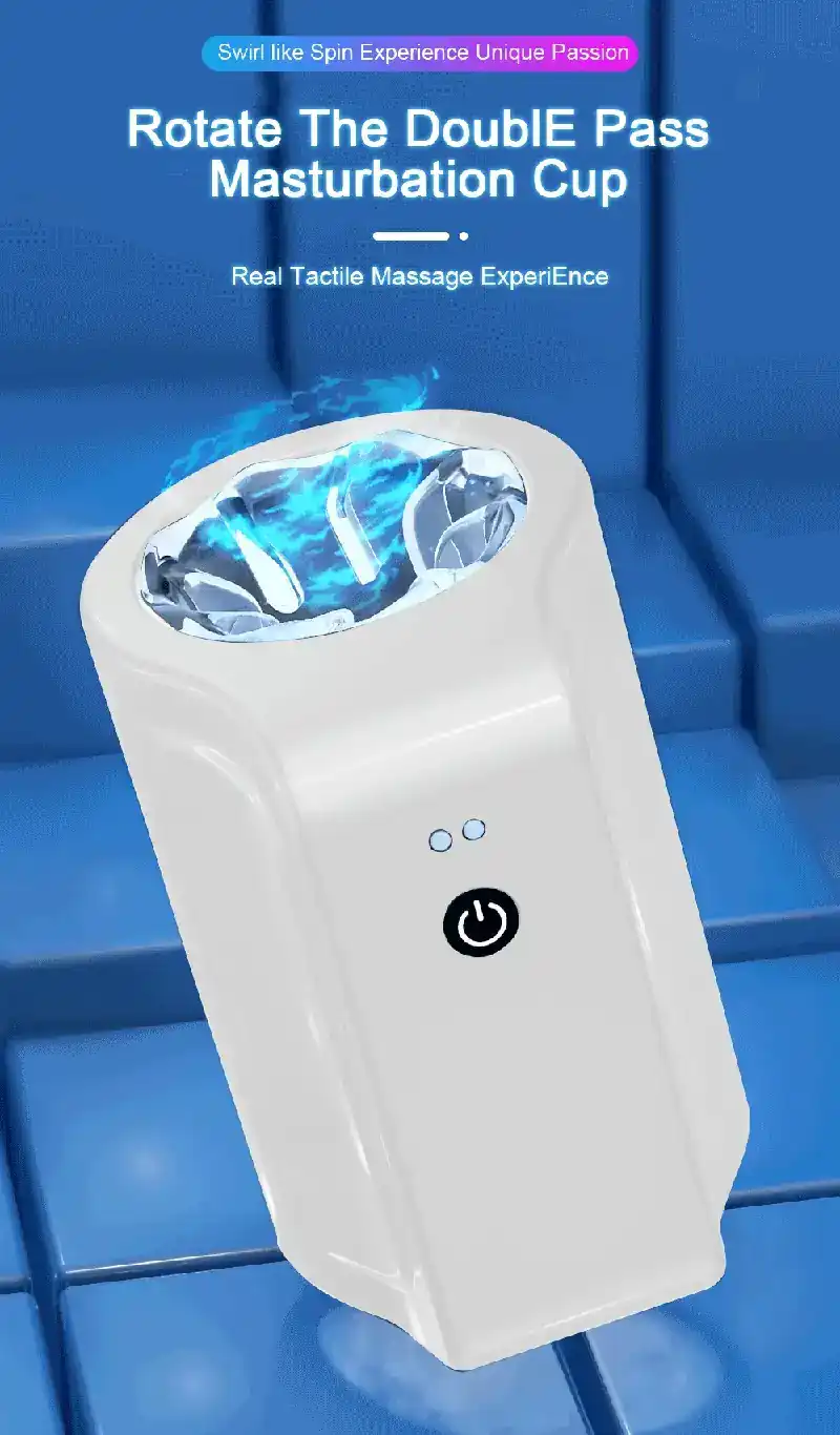 sextoy masculin rotatif en silicone medical