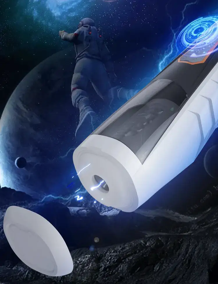 sextoy masculin telescopique en silicone