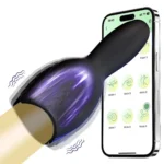 sextoy masculin vibrant en silicone souple