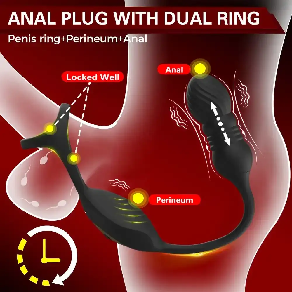 sextoy masculin vibrant pour prostate 4