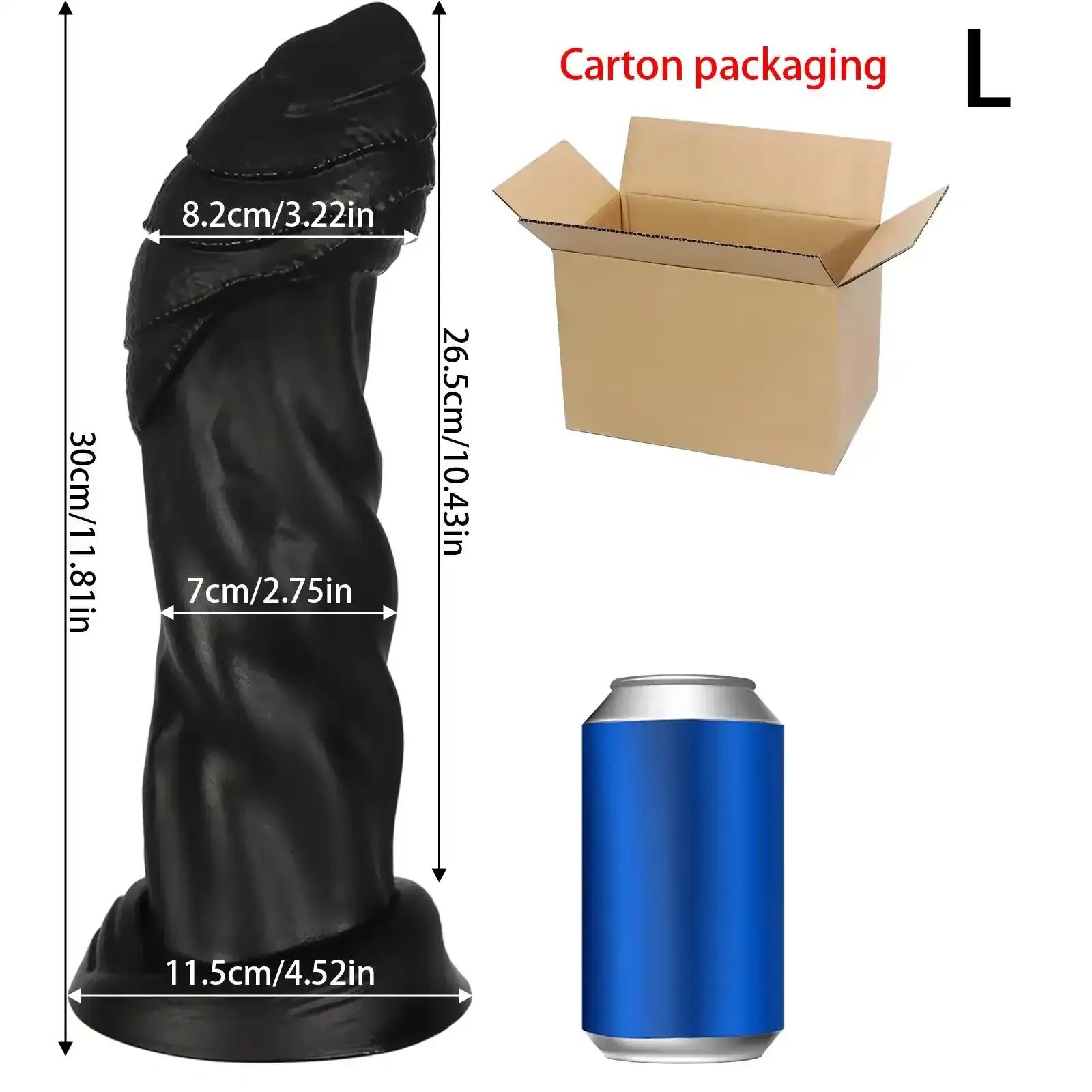 sextoy plug anal texture avec ventouse 1