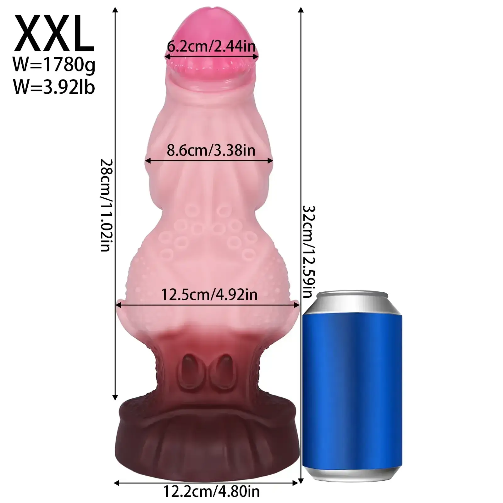 sextoy plug anal texture avec ventouse