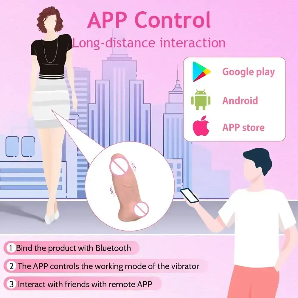 sextoy point g controle application distance
