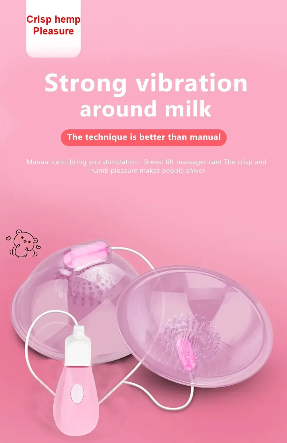 sextoy pour femme succion mamelons