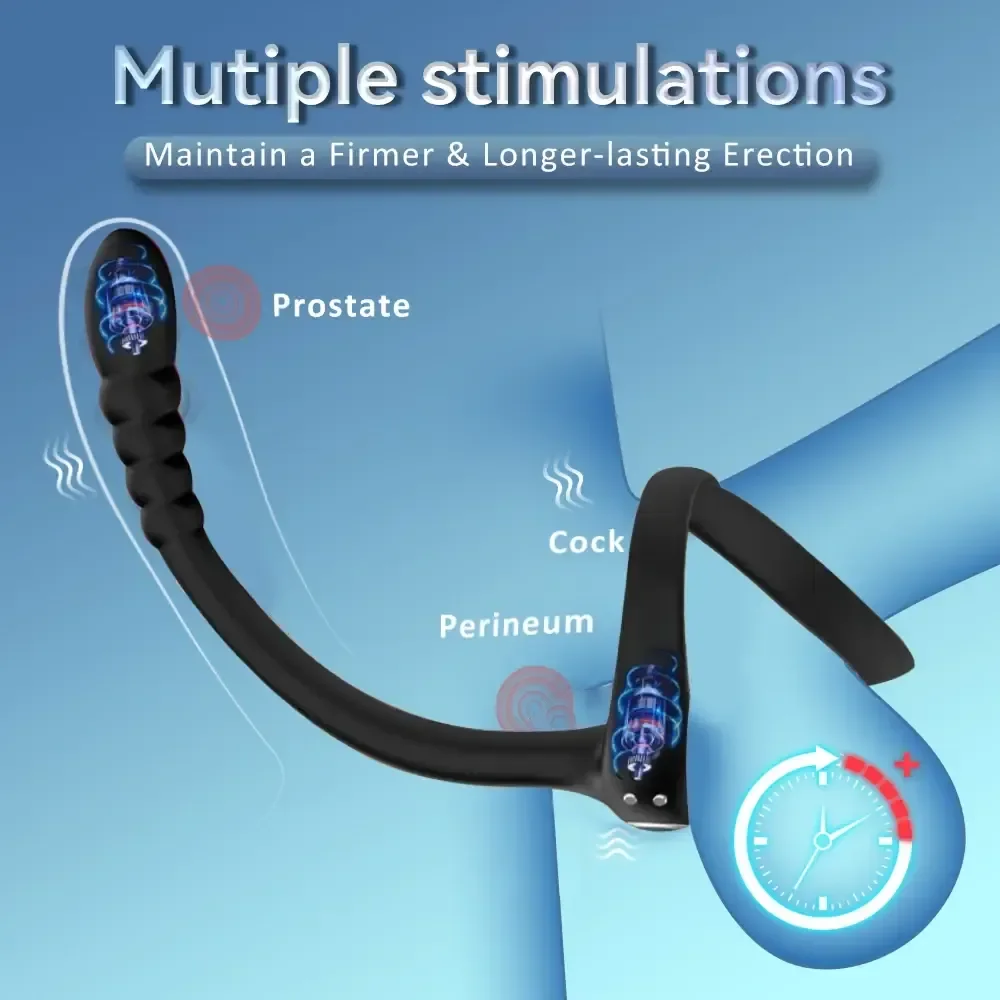 sextoy prostate homme silicone medical