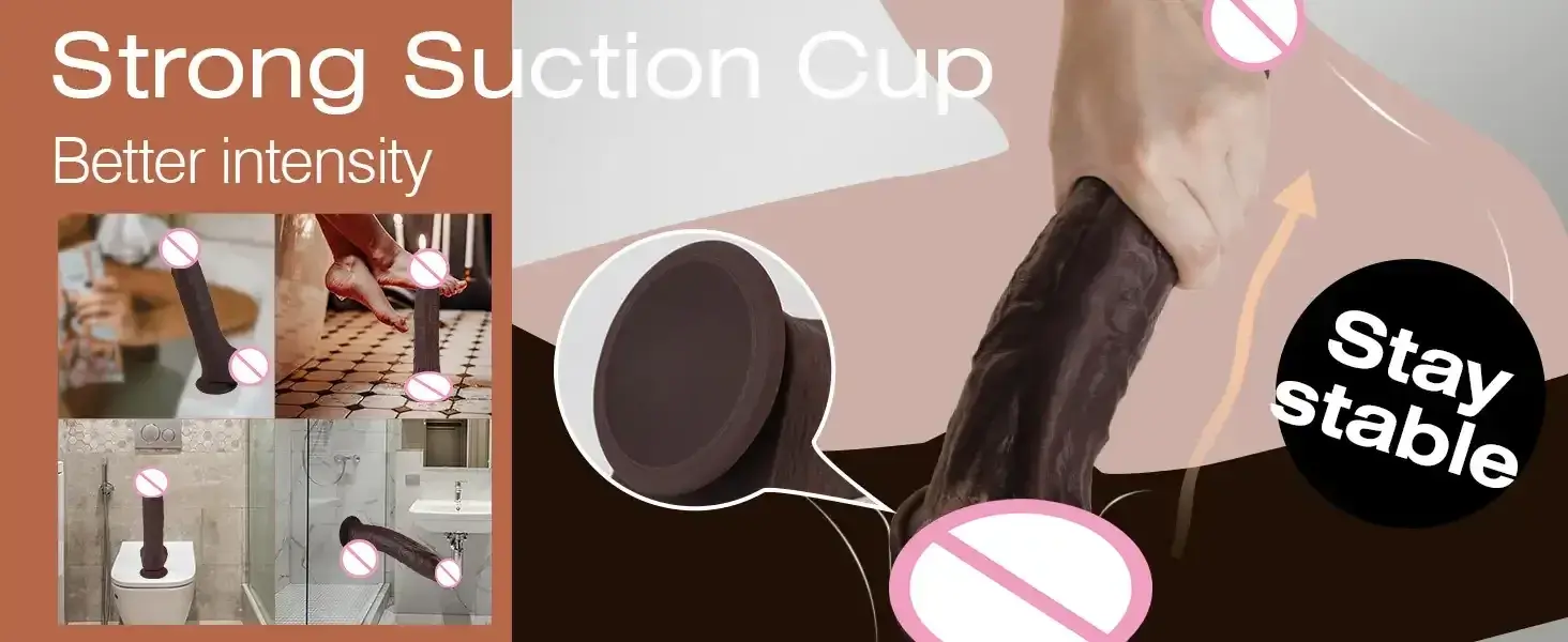 sextoy realiste avec base a ventouse