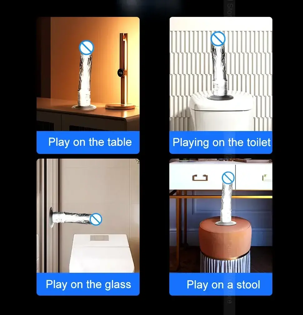 sextoy realiste avec ventouse puissante 2