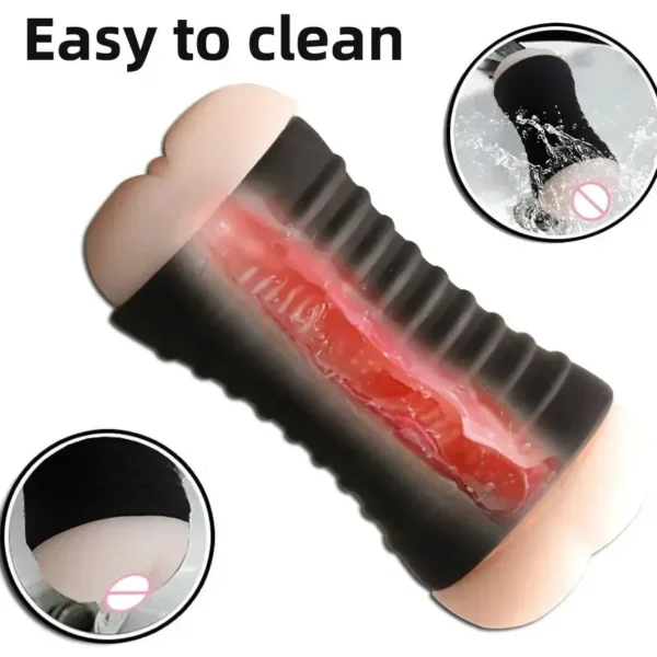 sextoy réaliste pour homme double face