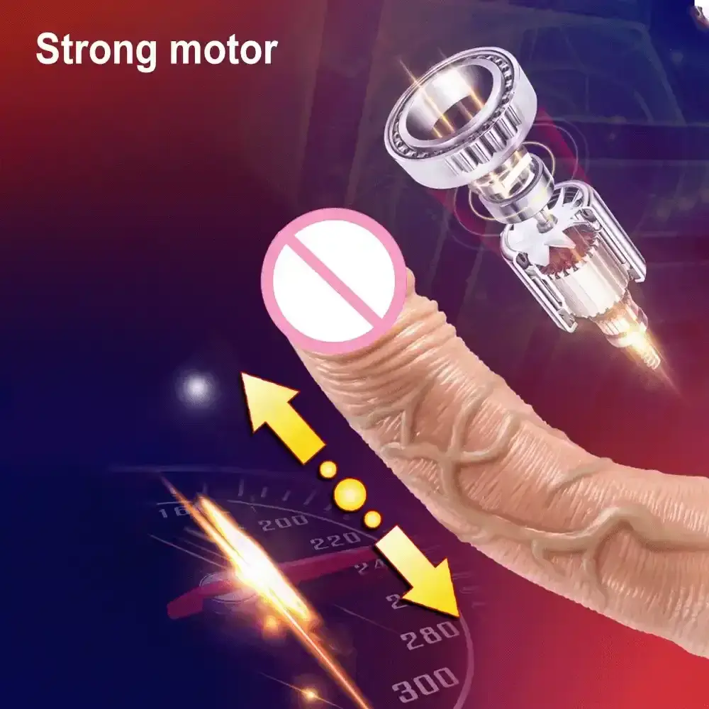 sextoy realiste vibrant avec chauffage