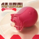 sextoy rose clitoridien rechargeable silicone
