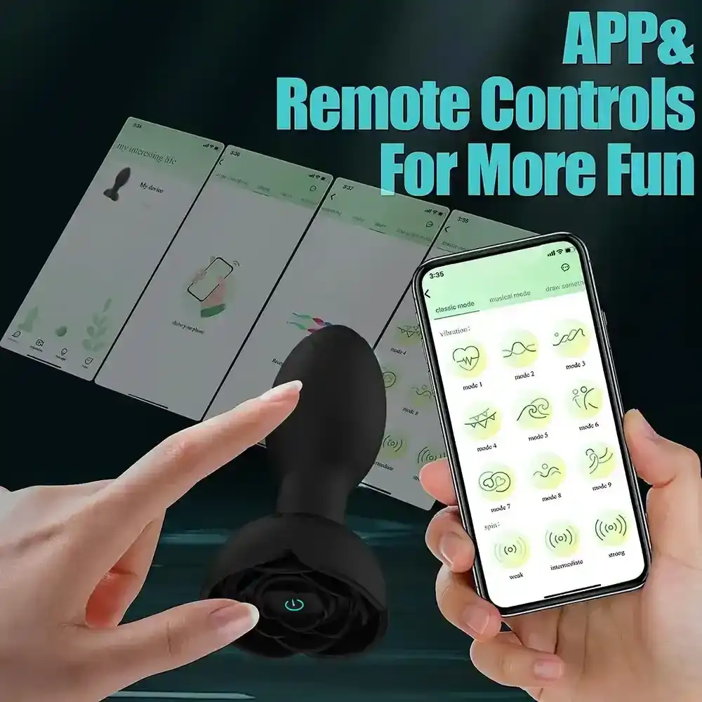 sextoy rose double usage point g anal