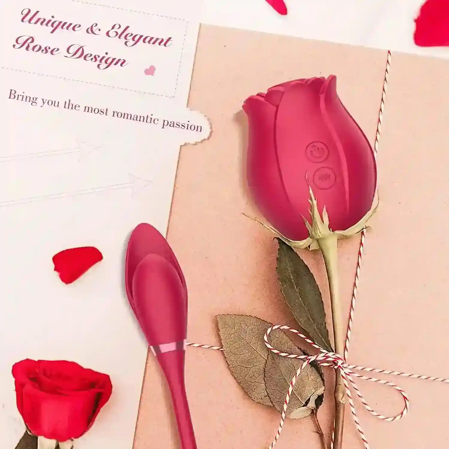 sextoy rose stimulation succion et vibration