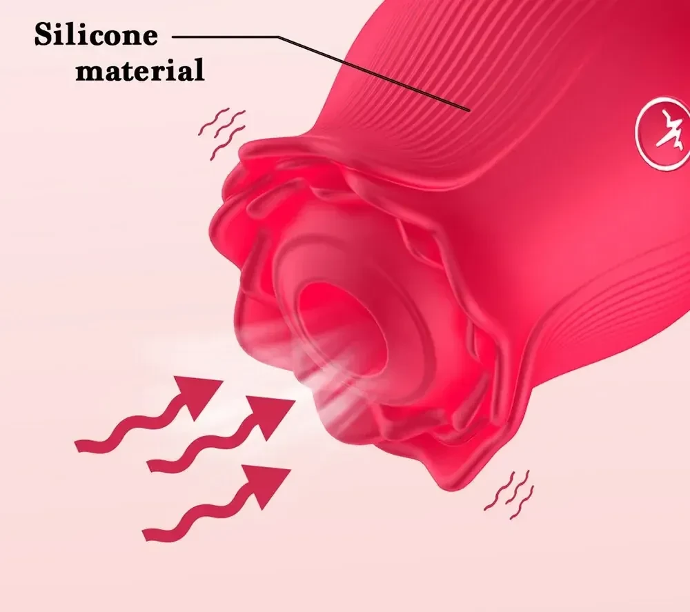 sextoy silicone soyeux pour femme rose