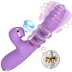 sextoy télescopique vibrant sans fil