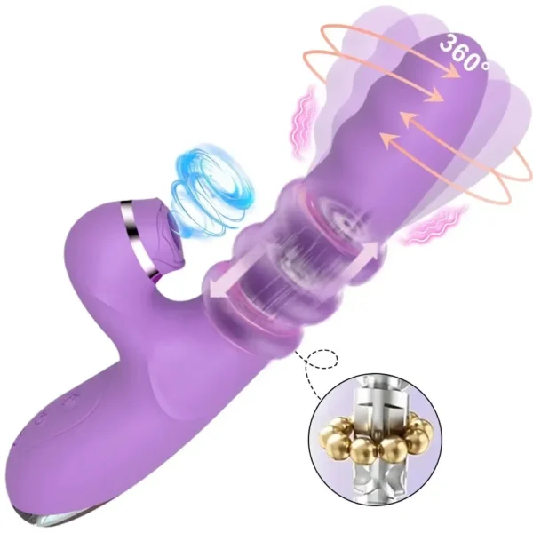 sextoy télescopique vibrant sans fil