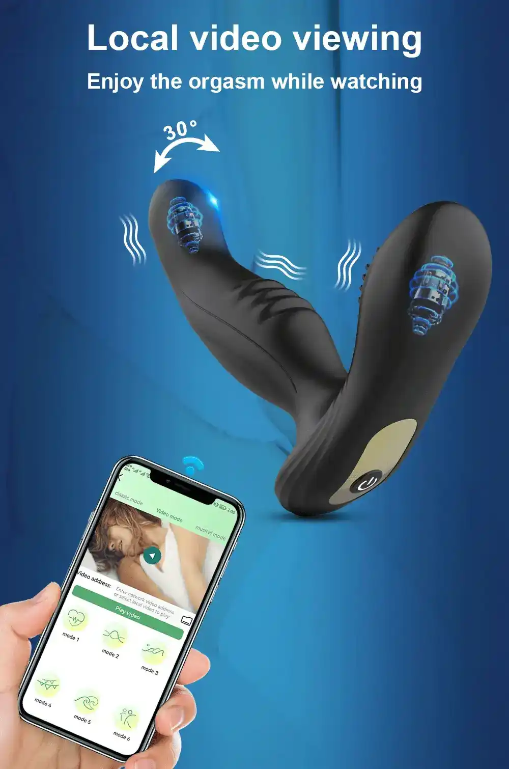 sextoy vibrant anal et prostate